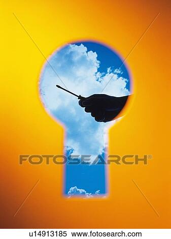 Key hole and a hand with a screw driver behind, Composite View Large Photo Image Stock Photography - Key hole and a hand with a screw driver behind, Composite. Fotosearch