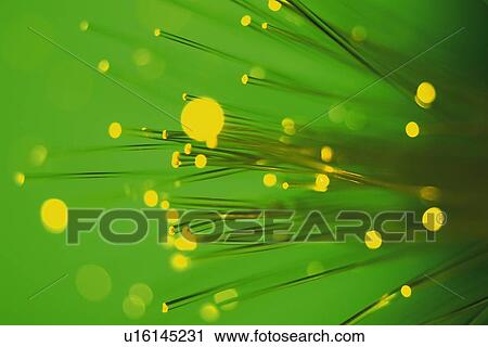 Bunch of illuminated fiber optics, close up View Large Photo Image Stock Image - Bunch of illuminated fiber optics, close up. Fotosearch