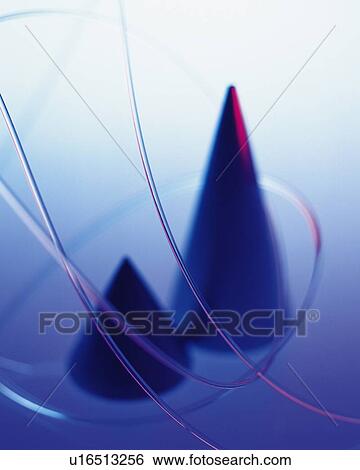 Stock Photograph - Corns and fiber optics, high angle view, close up, toned image. Fotosearch