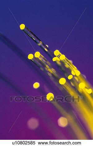 Illuminated fiber optics, close up View Large Photo Image Stock Photography - Illuminated fiber optics, close up. Fotosearch