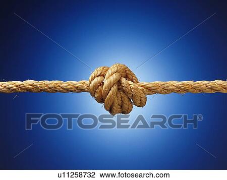 Knot in a rope, close up View Large Photo Image Stock Image - Knot in a rope, close up. Fotosearch