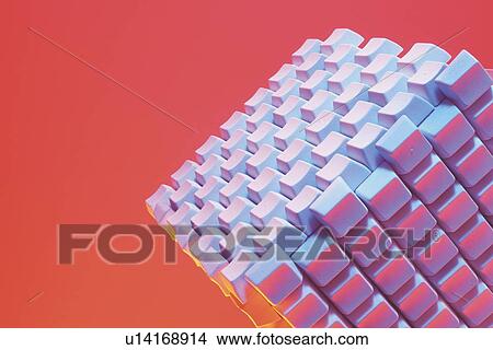 Art Object made of Keyboard, Close Up View Large Photo Image Picture - Art Object made of Keyboard, Close Up. Fotosearch