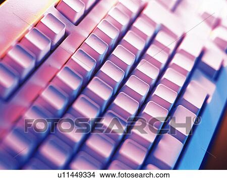 Picture - Keyboard, Close Up. Fotosearch