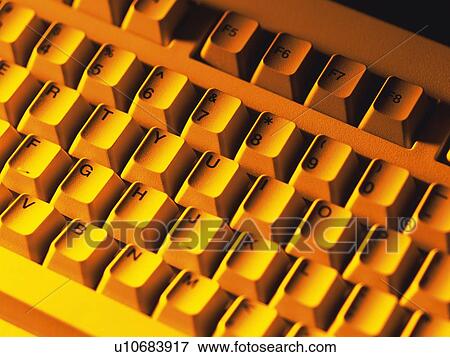 Keyboard, Close Up, Toned Image View Large Photo Image Stock Photo - Keyboard, Close Up, Toned Image. Fotosearch