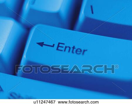Stock Photo - Keyboard, Close Up, Toned Image. Fotosearch