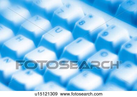 Stock Photo - Keyboard, Close Up, Toned Image. Fotosearch