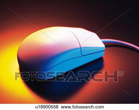 Mouse in Spot Light, Close Up View Large Photo Image Stock Photo - Mouse in Spot Light, Close Up. Fotosearch