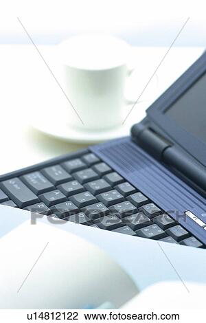 Personal Computer and Coffee on the Desk, Close Up View Large Photo Image Stock Image - Personal Computer and Coffee on the Desk, Close Up. Fotosearch