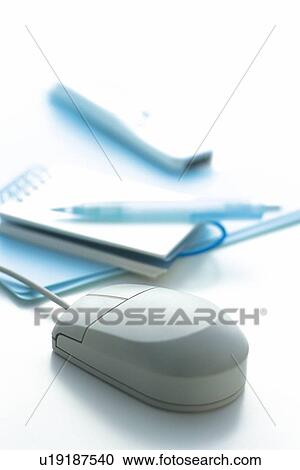 Mouse and note pad, High Angle View View Large Photo Image Stock Image - Mouse and note pad, High Angle View. Fotosearch
