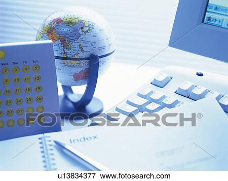 Office items, Pin Focus, Toned Image View Large Photo Image Stock Photo - Office items, Pin Focus, Toned Image. Fotosearch