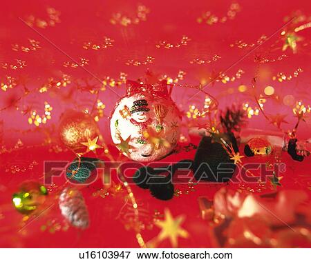 Christmas ornaments, front view View Large Photo Image Stock Photo - Christmas ornaments, front view. Fotosearch