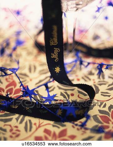 Ribbons printed "Merry Christmas", close up View Large Photo Image Stock Image - Ribbons printed "Merry Christmas", close up. Fotosearch