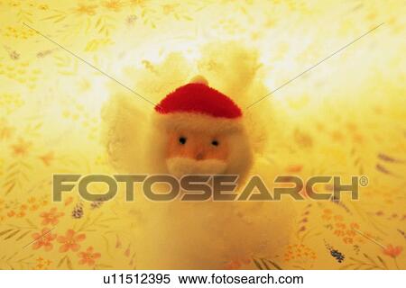 Stock Photography - Toy Santa Claus, front view. Fotosearch