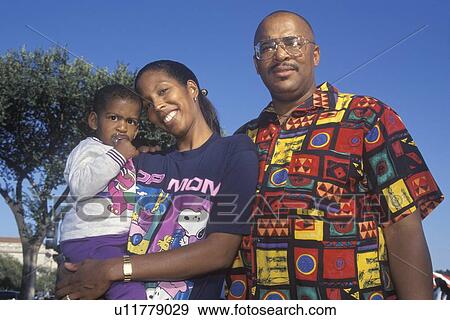 An African-American family View Large Photo Image Stock Photo - An African-American family. Fotosearch