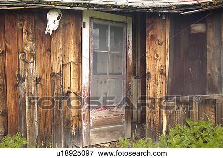Stock Photo - Deserted old homestead in summer. Fotosearch