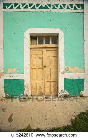 Old green building storefront View Large Photo Image Stock Image - Old green building storefront. Fotosearch