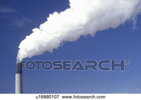 Stock Photo - Air-cooled steam-electric power, USA. Fotosearch