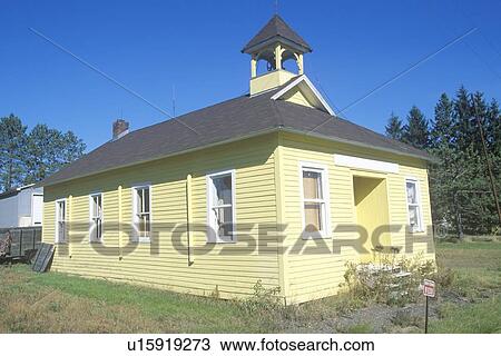 A yellow converted church View Large Photo Image Stock Image - A yellow converted church. Fotosearch