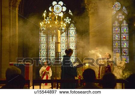 Church Service View Large Photo Image Stock Photo - Church Service. Fotosearch