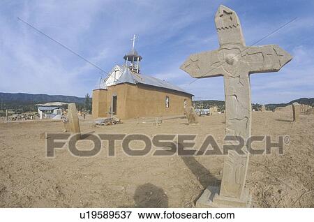 Stock Photo - San Ysidro Mission in the desert. Fotosearch