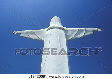 Stock Image - The Lady of Ozarks Cross. Fotosearch