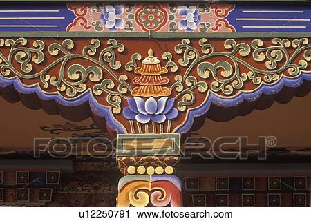 Stock Image - Tibetan Monastery Retreat Center. Fotosearch