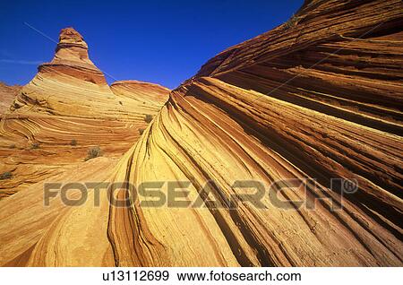 Sandstone stripes Kenab Coyote Butte View Large Photo Image Stock Photo - Sandstone stripes Kenab Coyote Butte. Fotosearch