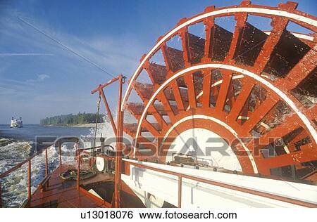 A steamboat paddle wheel View Large Photo Image Stock Photograph - A steamboat paddle wheel. Fotosearch