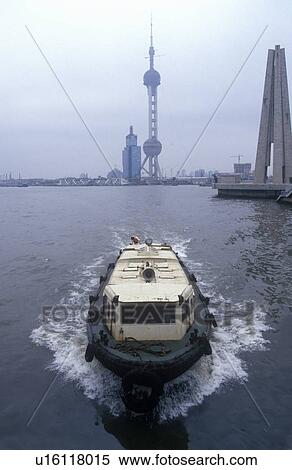 Stock Photography - Ferry on Water. Fotosearch