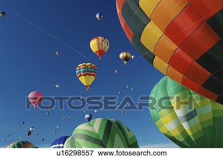 Hot air balloons View Large Photo Image Stock Photo - Hot air balloons. Fotosearch