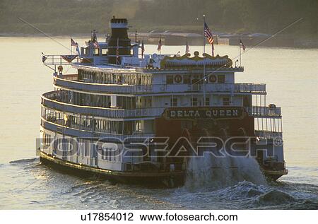 The Delta Queen, steamboat View Large Photo Image Stock Image - The Delta Queen, steamboat. Fotosearch