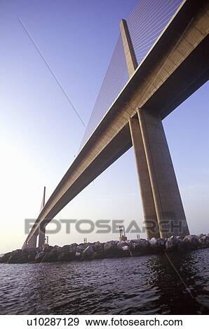 The Sunshine Bridge View Large Photo Image Stock Photo - The Sunshine Bridge. Fotosearch