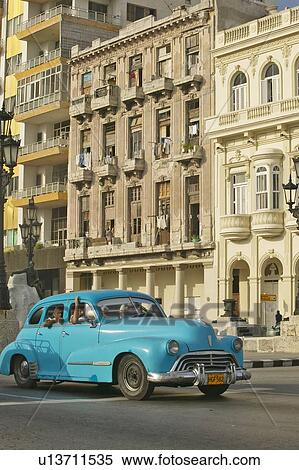Stock Photography - Turquoise car. Fotosearch