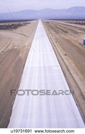 Stock Image - New highway construction. Fotosearch