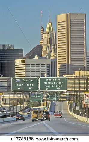Stock Photograph - Rush Hour Traffic. Fotosearch
