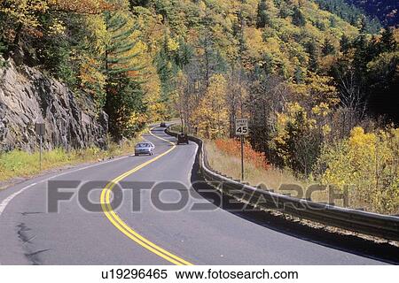 Stock Photography - Scenic mountain road. Fotosearch
