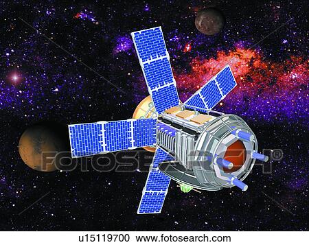 universe, satellite, space, star, technology, black View Large Photo Image Stock Image - universe, satellite, space, star, technology, black. Fotosearch