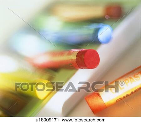 Stock Image - crayon, stationary, pen. Fotosearch