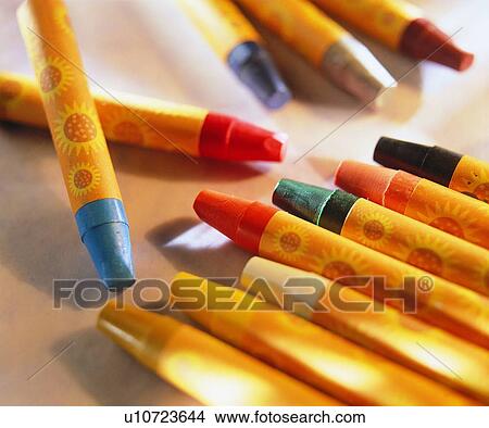 Picture - pen, stationary, crayon. Fotosearch