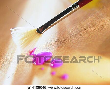 Stock Photograph - pen, stationary, watercolor, brush. Fotosearch
