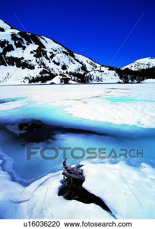 Frozen, Flowing Water, Nature, River, Day, Winter View Large Photo Image Stock Image - Frozen, Flowing Water, Nature, River, Day, Winter. Fotosearch