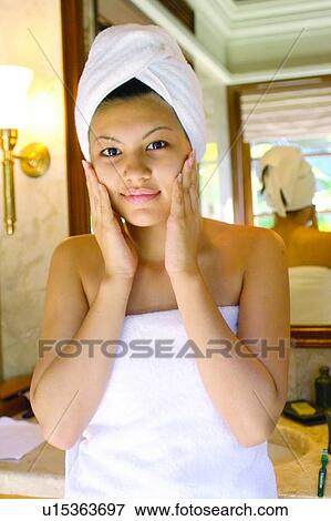 Stock Photo - Beauty And Bath, Close-Up, Bath, Beauty & Bath, Asian Ethnicity. Fotosearch