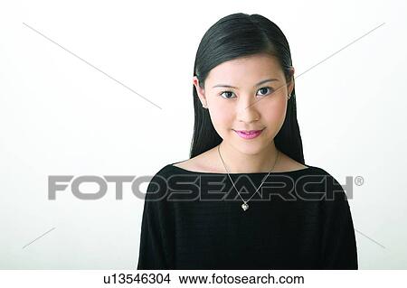 Happiness, Smiling, White Background, Black, Beauty View Large Photo Image Picture - Happiness, Smiling, White Background, Black, Beauty. Fotosearch