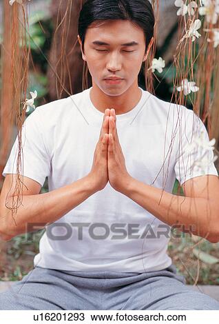 relaxing, health and beauty, short sleeved, male, flowers, day, carefree View Large Photo Image Stock Image - relaxing, health and beauty, short sleeved, male, flowers, day, carefree. Fotosearch