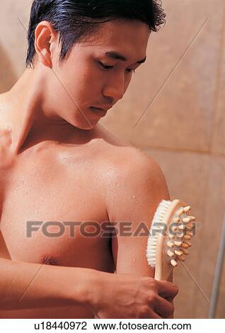 Stock Image - treatment, beauty, process, beautification, short hair, beautifying. Fotosearch