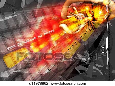 Stock Image - design, digital design, layer, pattern. Fotosearch
