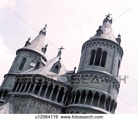Stock Photo - structure, steeple, appearance, monument, architecture, engrave. Fotosearch