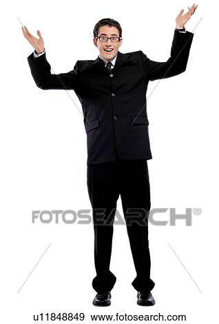 hands in air, one person, lifestyle, well-dressed, arms outstretched View Large Photo Image Stock Photo - hands in air, one person, lifestyle, well-dressed, arms outstretched. Fotosearch