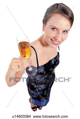 Picture - human cut outs, one person, white background, well-dressed. Fotosearch