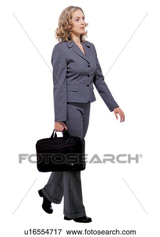 Stock Photo - human cut outs, one person, white background, well-dressed. Fotosearch
